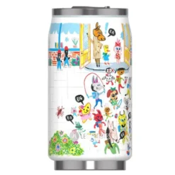 Bukkene Bruse termosflaska 28 cl back to school vit