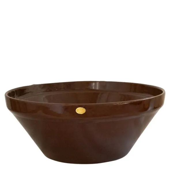 Bunke stor 31 cm brun