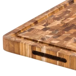 Butcher Block skär- och serveringsbräda 42x30,5 cm teak