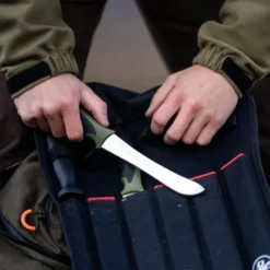 Butcher jaktkniv 28 cm svart/grön