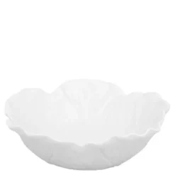 Cabbage Skål Kålblad 22,5 cm Vit
