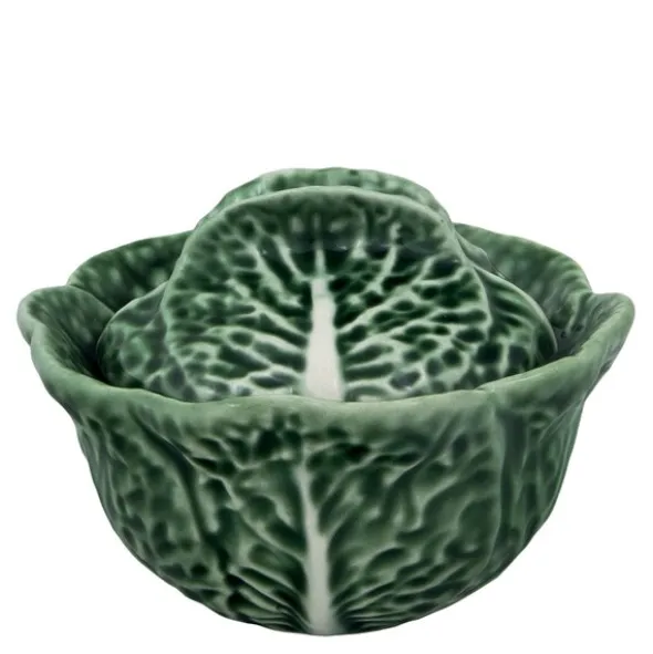 Cabbage skål med lock 13,5 cm 20 cl kålgrön