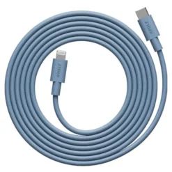 Cable 1 USB-C till Lightning kabel 2 m Shark Blue