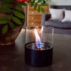 Café 14 lykta svart