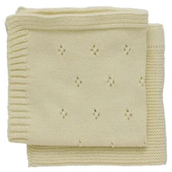 Caia disktrasa bomull 28x28 cm 2-pack gul