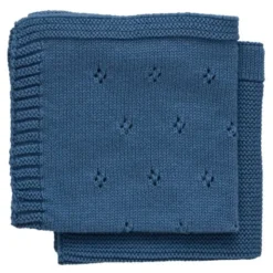 Caia disktrasa bomull 28x28 cm 2-pack blå