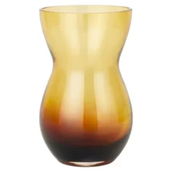 Calabas Duo Vase 21 cm Amber/Burgundy
