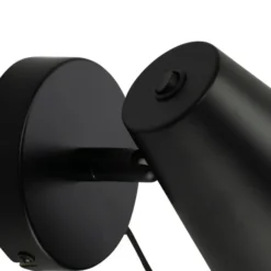 Cale vägglampa 24,5 cm svart