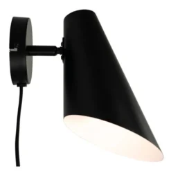 Cale vägglampa 24,5 cm svart