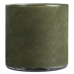 Calore ljuslykta M 15 cm Green