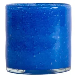 Calore Ljuslykta 10x10 cm Blå