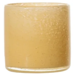 Calore Ljuslykta 10x10 cm Gul