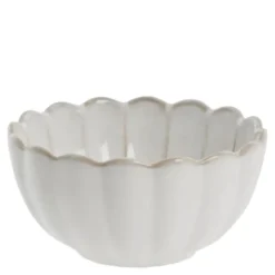 Camille skål 4,3x8,5 cm benvit