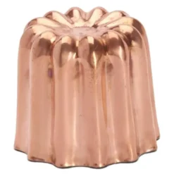 Canéles Mould Bakform 3,5 cm Koppar