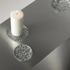 Carat Glasunderlägg 10,0 cm 2-pack Klar