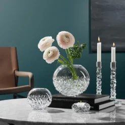 Carat ljusstake 24,2 cm 2-pack rostfri