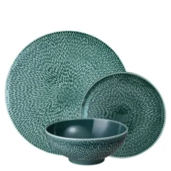 Carve Green skål 17 cm grön