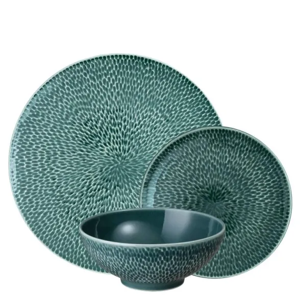 Carve Green skål 17 cm grön