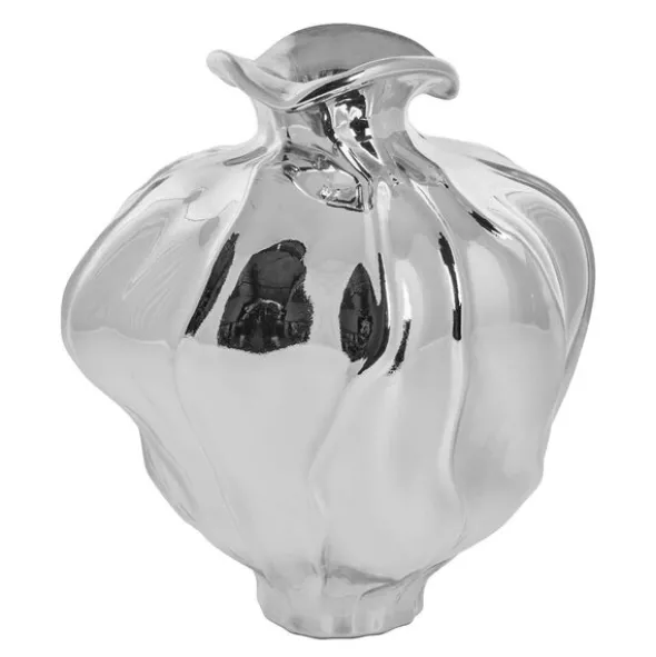 Celeste vas 25 cm silver