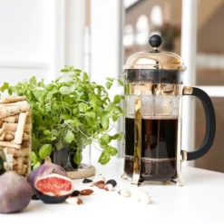 Chambord Kaffepress 3 koppar 35 cl Guld