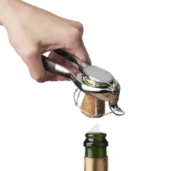 Champagne Flasköppnare Silver
