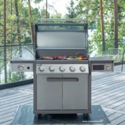 Charleston s gasolgrill 5+1 brännare