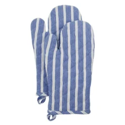 Chef grytvante 18x33 cm 2-pack blå/vit
