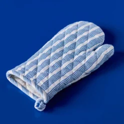 Chef grytvante 18x33 cm 2-pack blå/vit