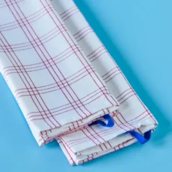 Chef kökshandduk 50x70 cm 2-pack röd/vit