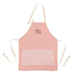 Chic Kids förkläde barn 54 cm enhörning rosa
