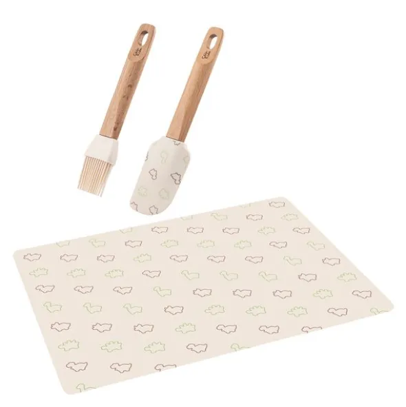 Chic Kids redskapset 3 delar creme/ljusbrun