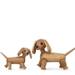 Chico Dog träfigur 10,5 cm ek