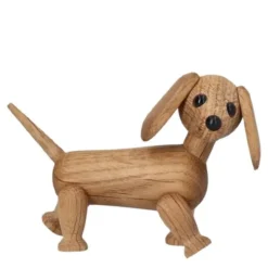 Chico Dog träfigur 10,5 cm ek