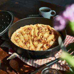 Chistera traktörpanna 28 cm 3,7 L Svart