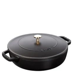 Chistera traktörpanna 28 cm 3,7 L Svart
