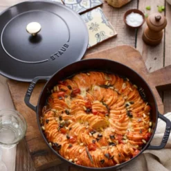 Chistera traktörpanna 28 cm 3,7 L Svart