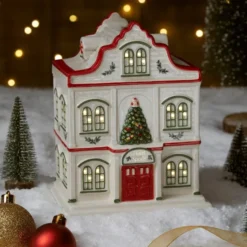 Christmas Tree hotell LED lykt 17,2x13,2x10,8 cm