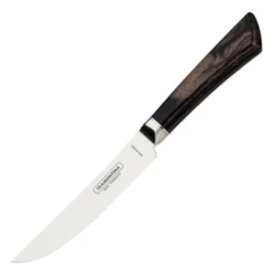 Churrasco grillkniv jumbo utan taggar 23 cm brun