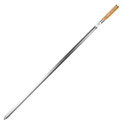 Churrasco grillspett V-form 70 cm stål/olivträ