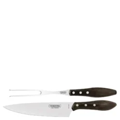 Churrasco Trancherset 2 delar Brun
