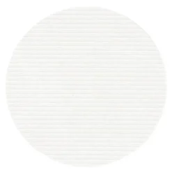 Circle Corduroy glasunderlägg 10 cm Pure White