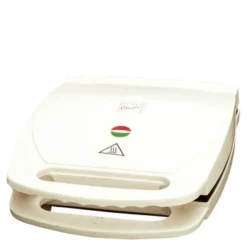 Classic belgiskt våffeljärn keramisk 1000W vit