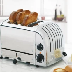 Classic Brödrost 4 skivor Rostfri