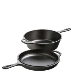 Classic Collection 2-i-1 gjutjärnsgryta / gjutjärnspanna 3 L / 26 cm