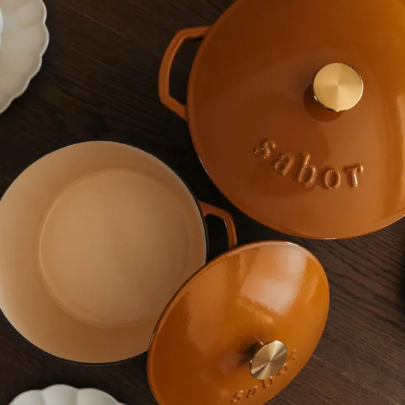 Classic gjutjärnsgryta 4,4 L pumpkin spice