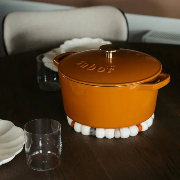 Classic gjutjärnsgryta 4,4 L pumpkin spice