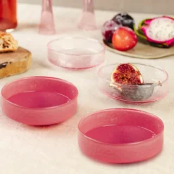 Claude snacksskål 25 cl 4-pack rosa