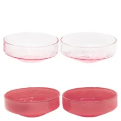 Claude snacksskål 25 cl 4-pack rosa