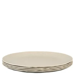 Club tallrik 26 cm 4-pack biocirkulär termoplast beige