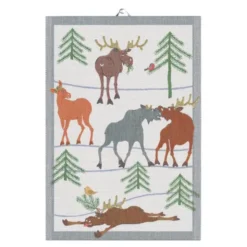 Clumsy Moose handduk 35x50 cm
